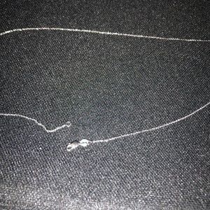 14K White Gold 18” Chain